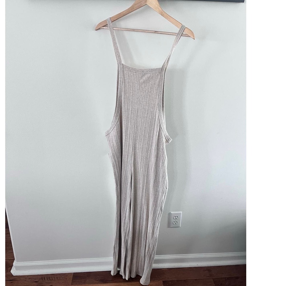 Orange Farm Ribbed Overalls - Picture 4 of 7
